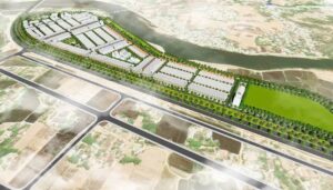 Phối cảnh khu đô thị bắc hà thanh bình định