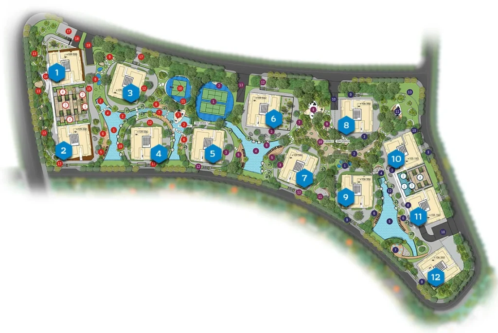 Mat bang tong the du an The Prive Quan 2