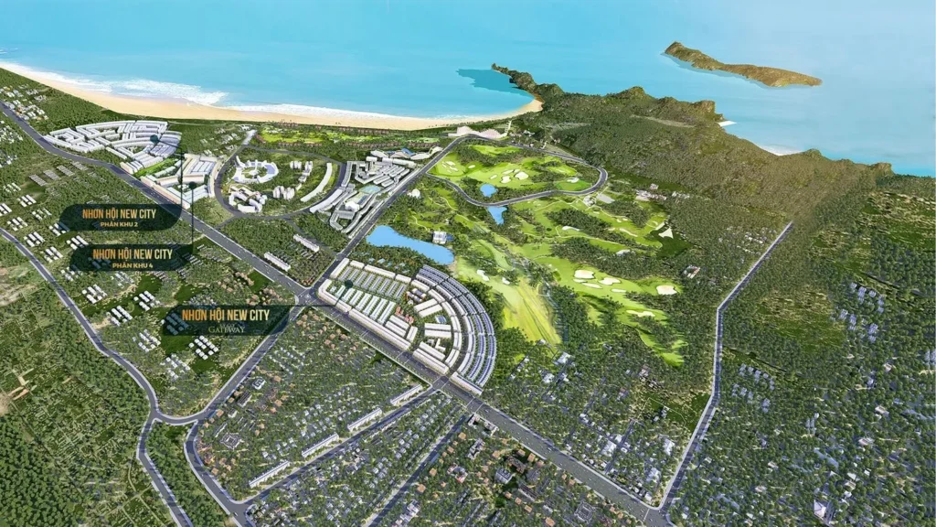 phoi canh khu do thi nhon hoi new city