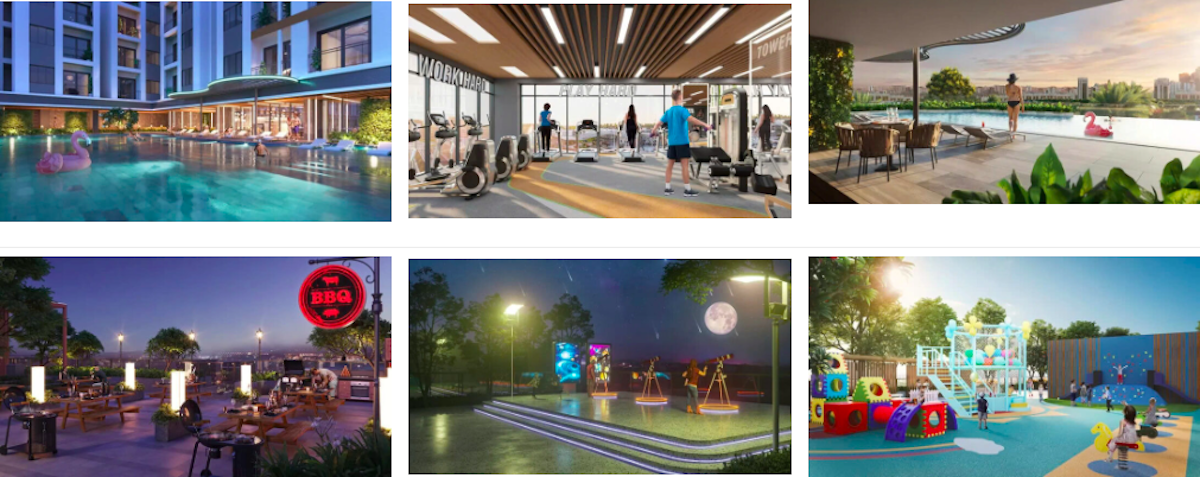 Tiện ích dự án Căn Hộ Symlife Thuận An