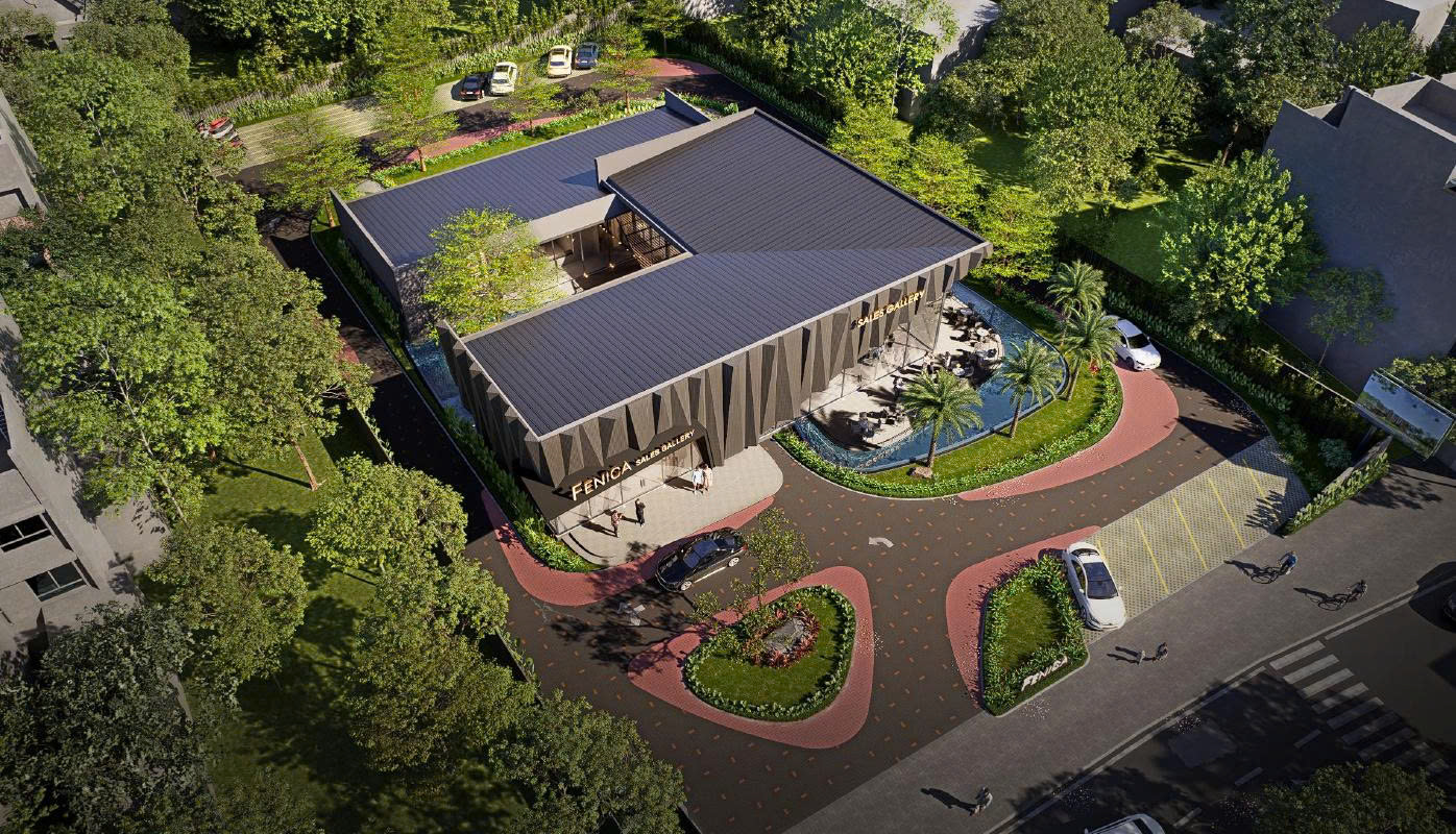 Phối cảnh sale galary Fenica