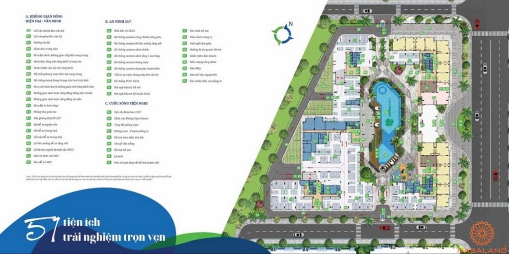 Green Skyline – Không gian sống xanh, hiện đại giữa trung tâm Dĩ An 6 mat bang green skyline