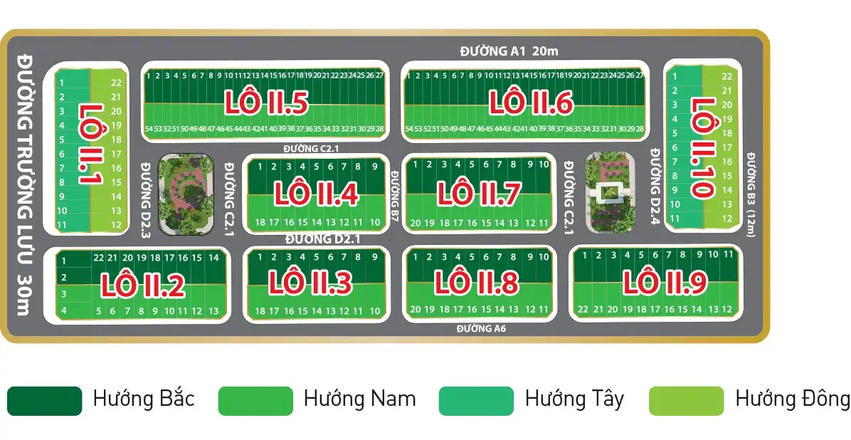 Góc Biệt Thự Đông Tăng Long Khu Ba Son Hưng Lộc 8×20