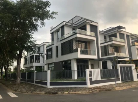 Góc Biệt Thự Đông Tăng Long Khu Ba Son Hưng Lộc 8×20