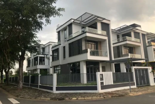 Góc Biệt Thự Đông Tăng Long Khu Ba Son Hưng Lộc 8×20