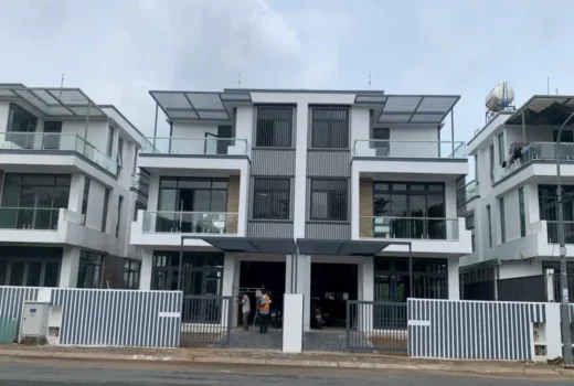 Bán Biệt Thự Song Lập 8×20 Mặt Tiền N7, View Chung Cư